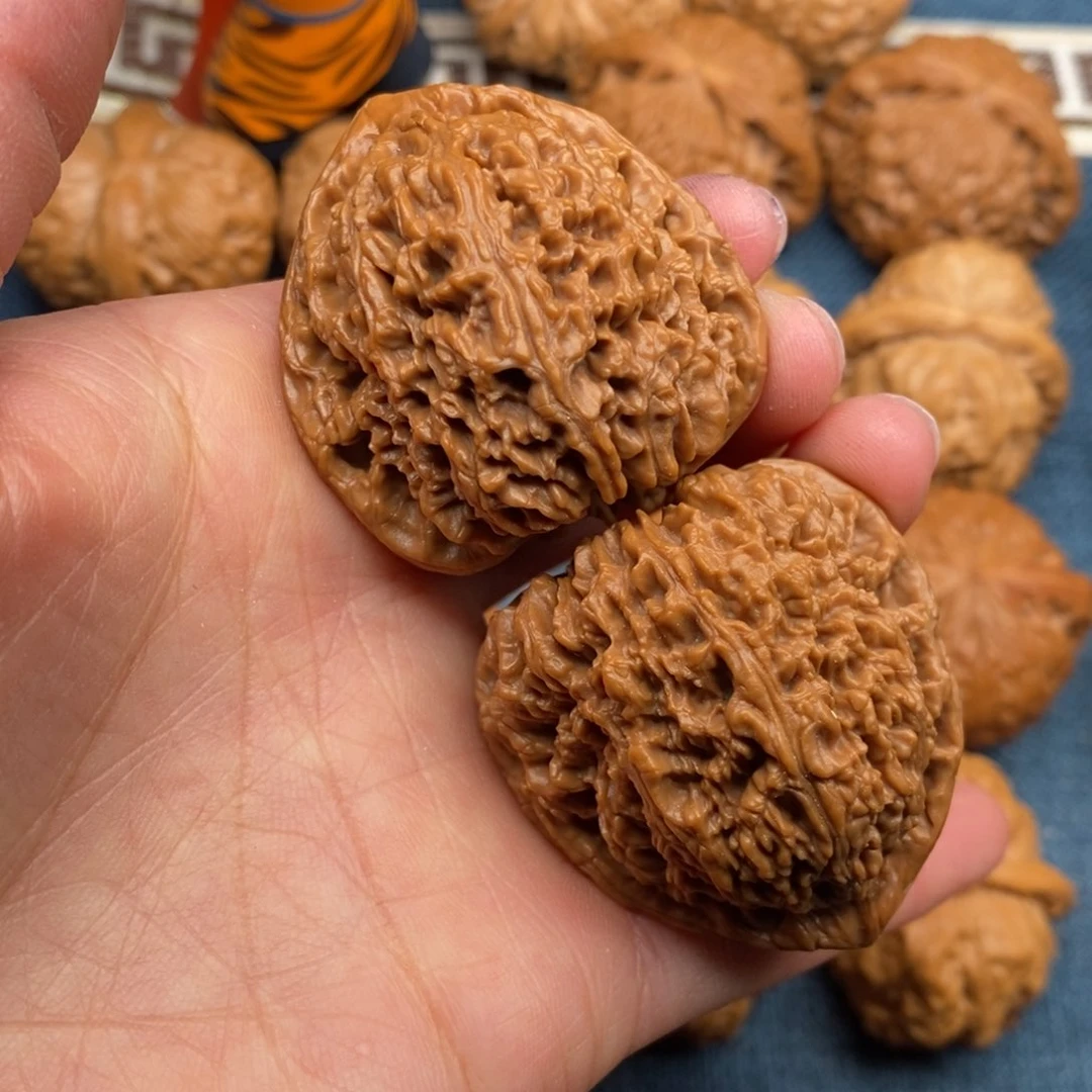 文玩核桃把件41精品高炮全家福南疆