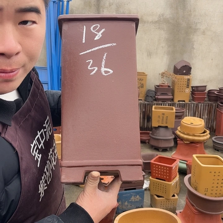 紫砂花盆紫砂等传统