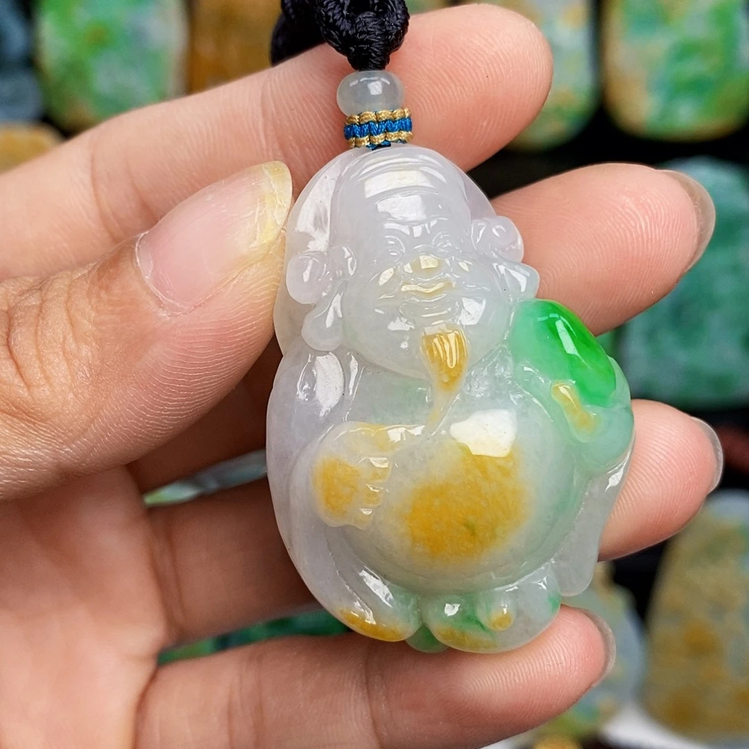 尘***梦未镶嵌定制翡翠翡翠A货一物一证福利价