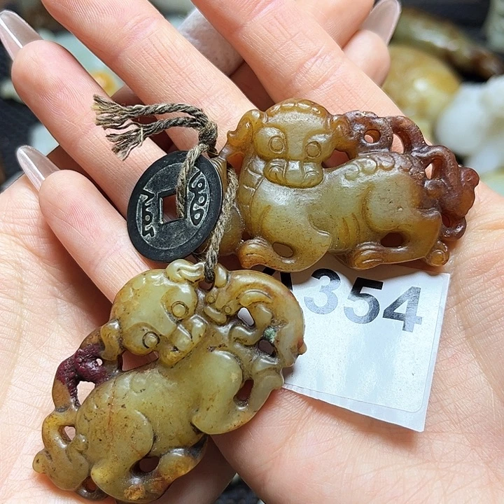 和田玉挂件未镶嵌