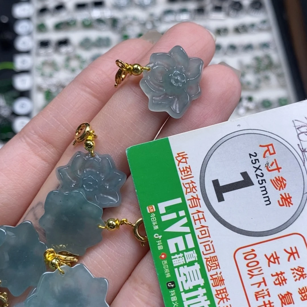 未镶嵌挂件翡翠翡翠
