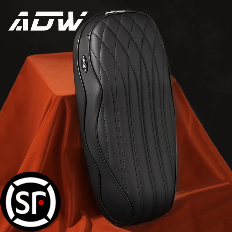 ADW小牛U2一体坐垫加长加厚手工舒适耐磨改装座包直上