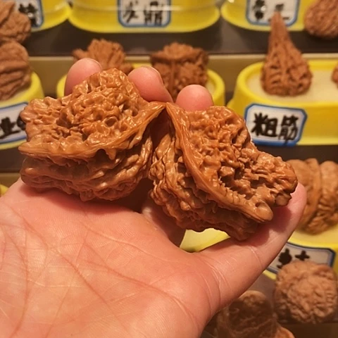 吊坠文玩核桃鼎***阁大鸟