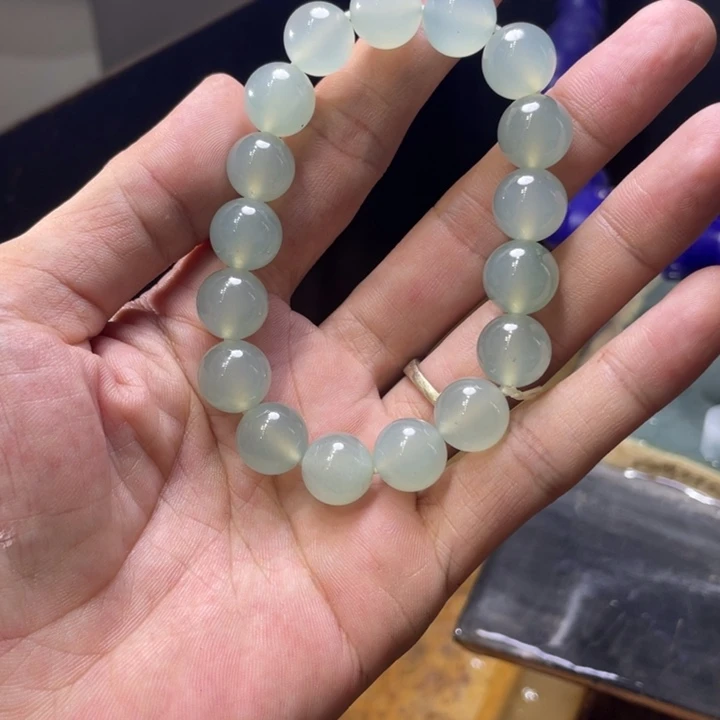 小***船定制翡翠未镶嵌珠子