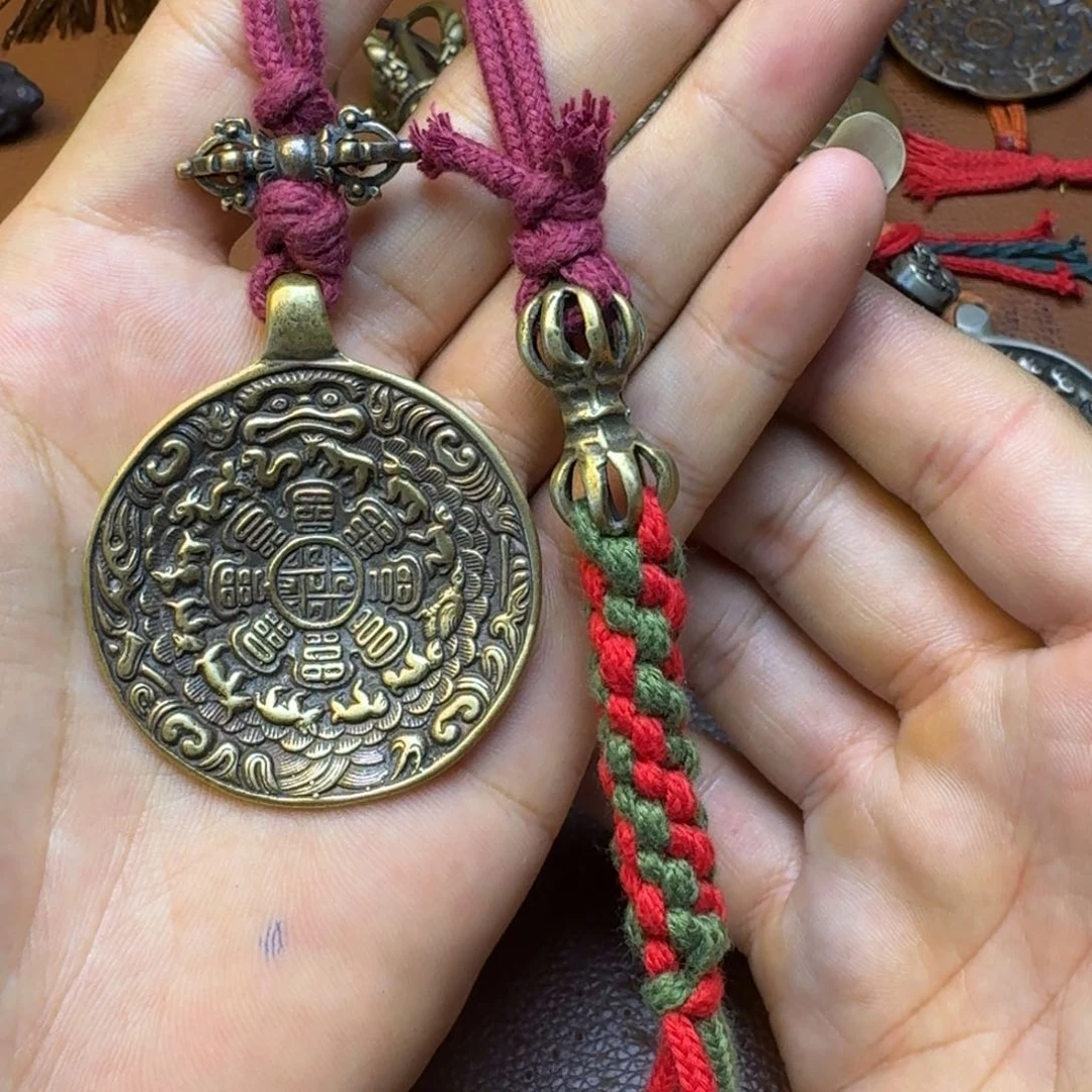 浪***龙藏式风格九宫八卦牌