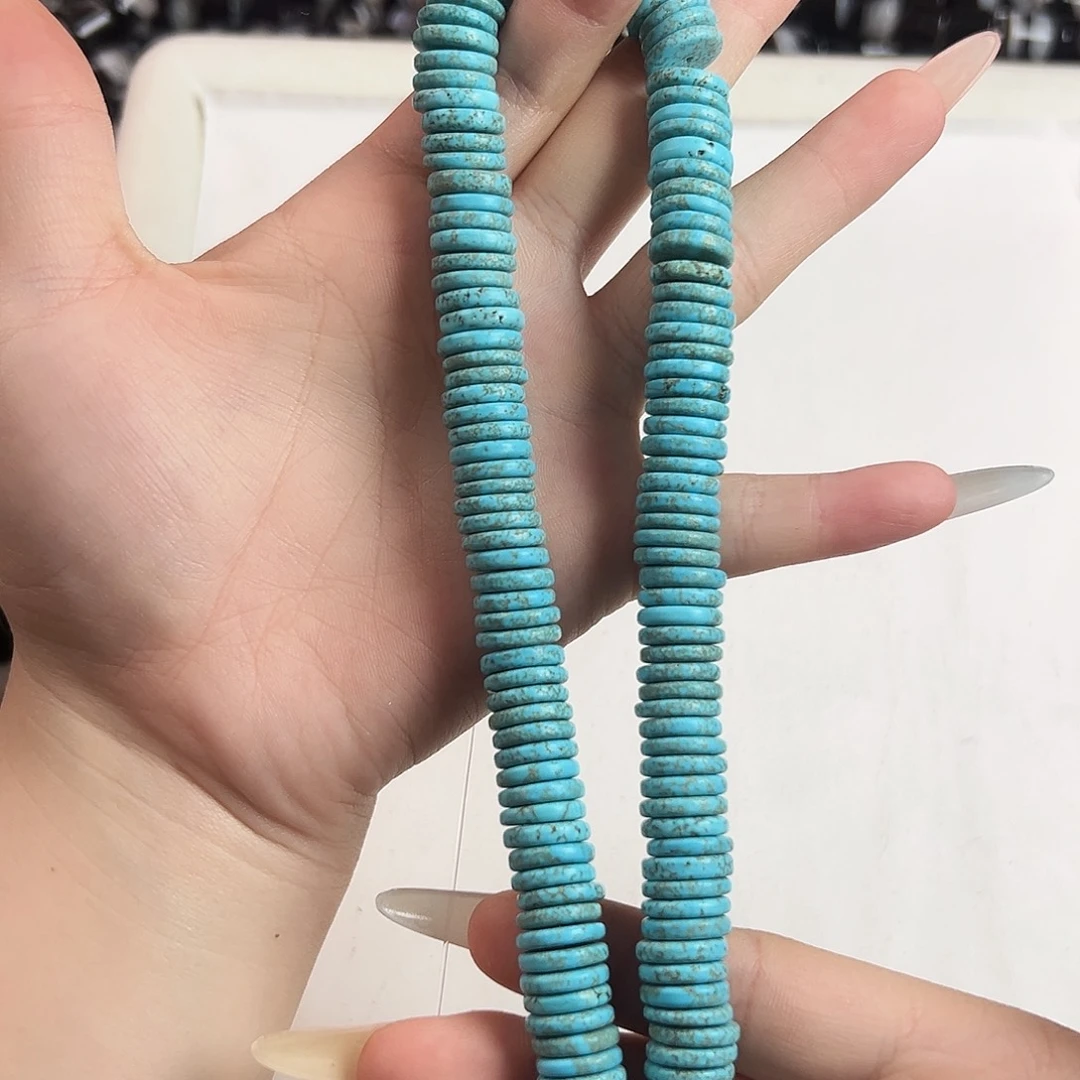 未镶嵌玛瑙/玉髓珠宝半成品A300 天然原矿松石隔片