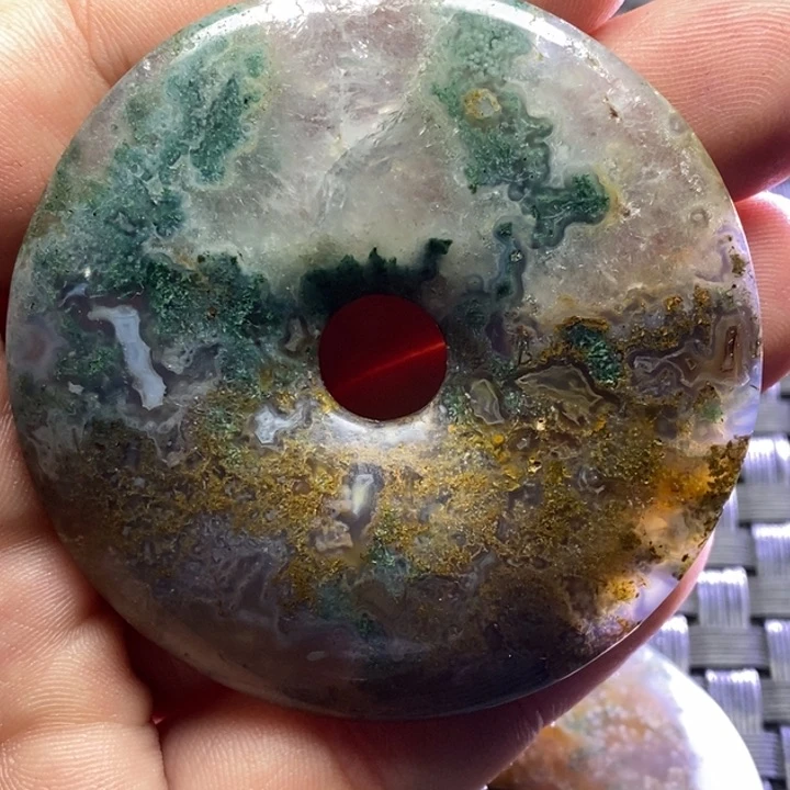 玛瑙/玉髓无事牌未镶嵌文**我