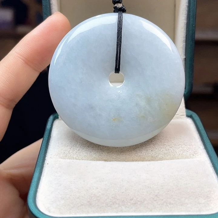 颈饰未镶嵌翡翠50➕超大平安扣