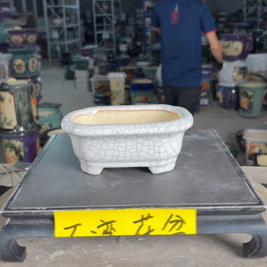 一风堂石湾花盆 内15*10*6