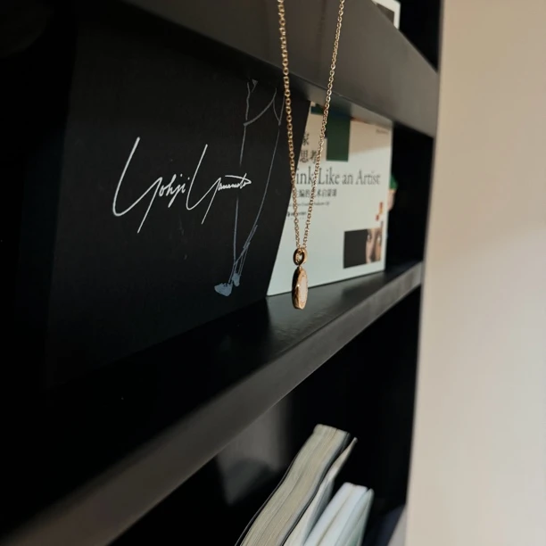 合金项链 SS定制 【黑白饼项链耳钉系列】轻奢时尚新中式小众饰品