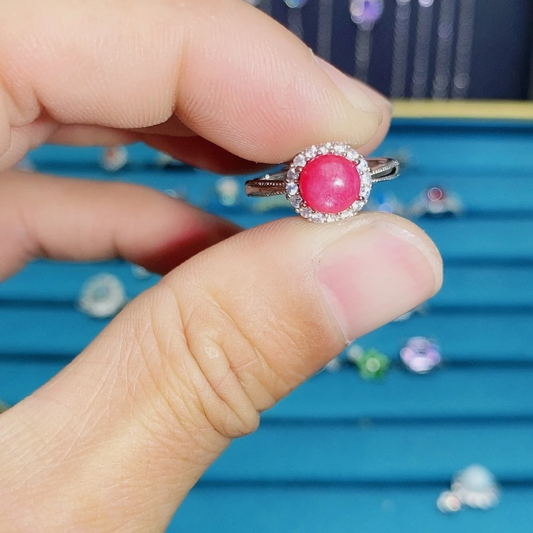 紫晶珠宝半成品银S925镶嵌