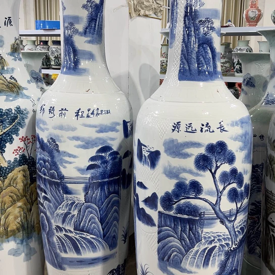 瓶惠友陶瓷高度1.8米落地一对