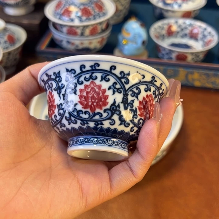 瓷片景德镇陶瓷手工手绘