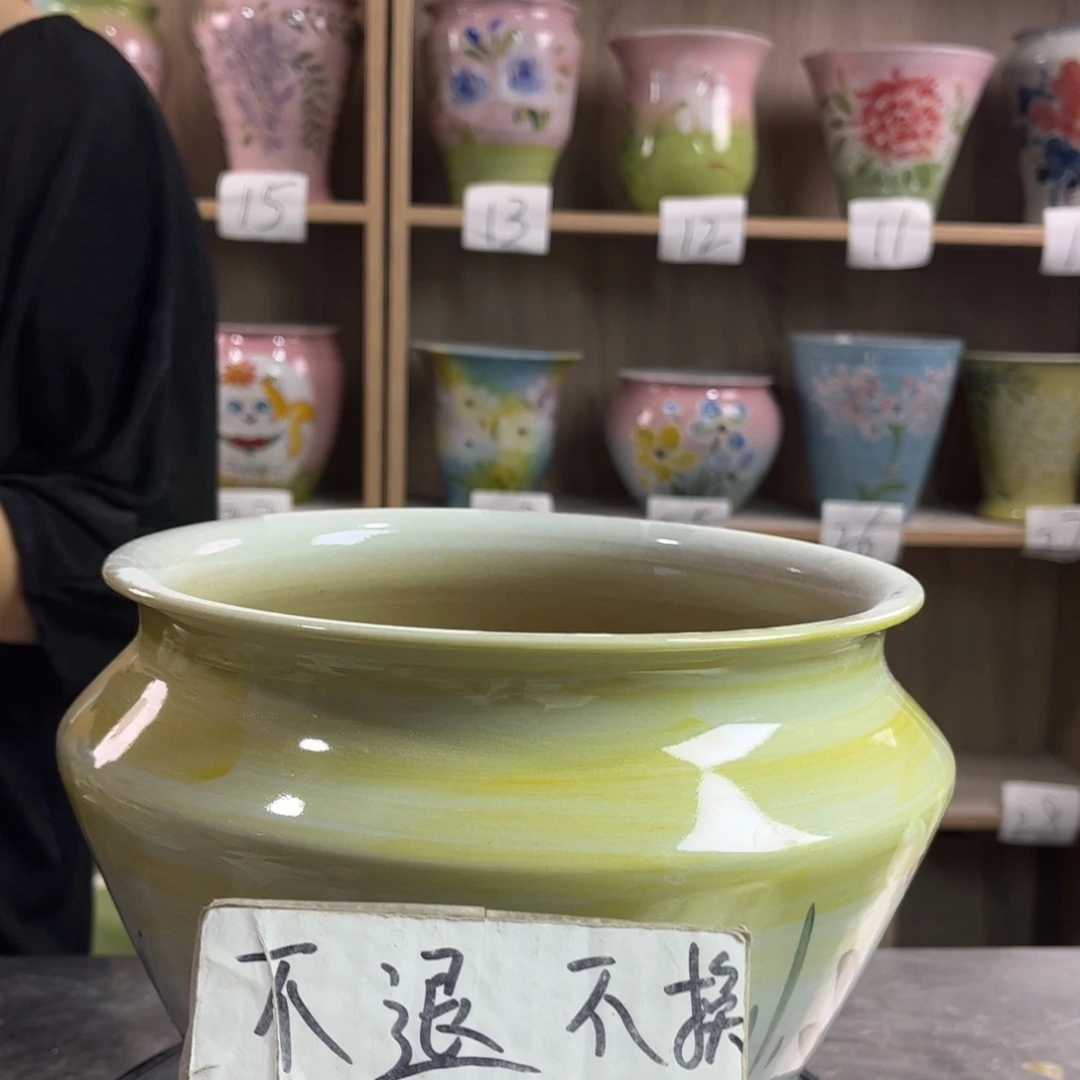 景德镇陶瓷花盆花盆
