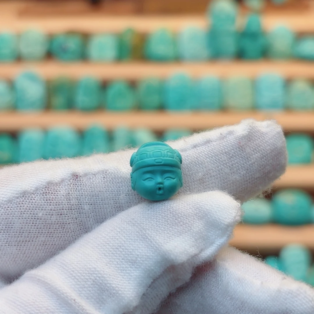 绿松石未镶嵌配饰