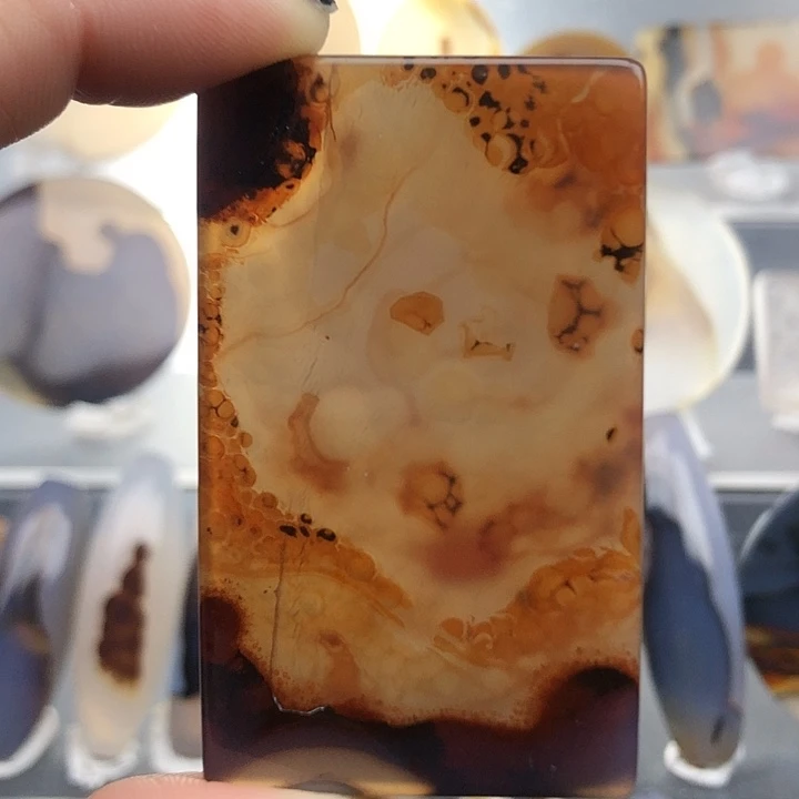 查罗石未镶嵌珠宝半成品77