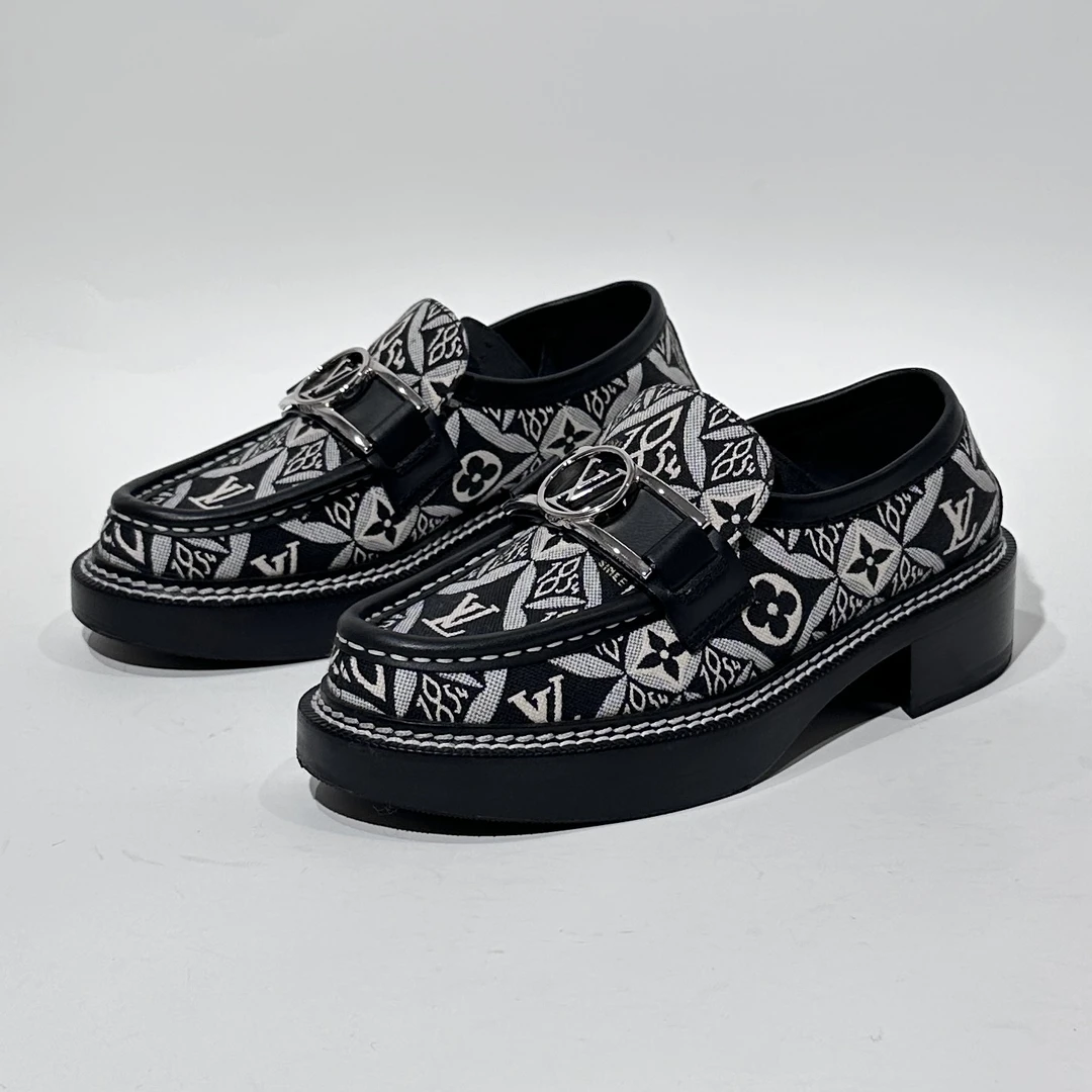 95新 LouisVuitton/路易威登 36码 1854款时尚乐福鞋/ML01553