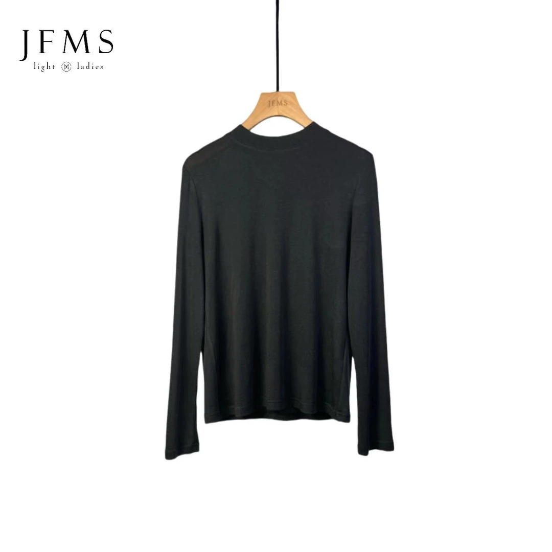 【直播同价】羊毛成分软糯透气气质百搭款半高领长袖T恤T625