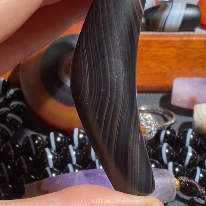 玛瑙/玉髓未镶嵌项链