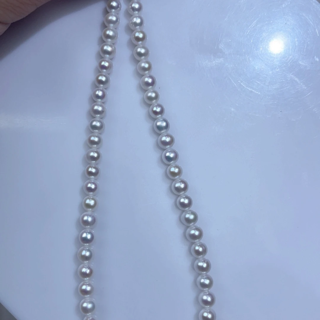 银S925镶嵌天然珍珠淡水珍珠