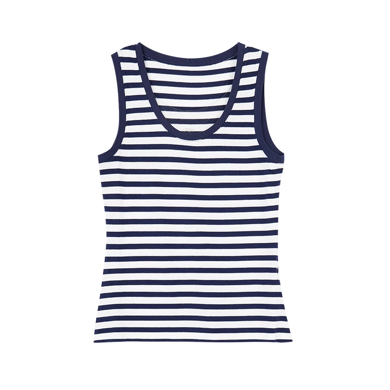 条纹棉质背心TB2T115671