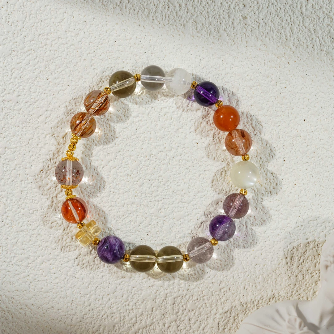 【完整】多宝手串 （天然珠宝多样性发其一）