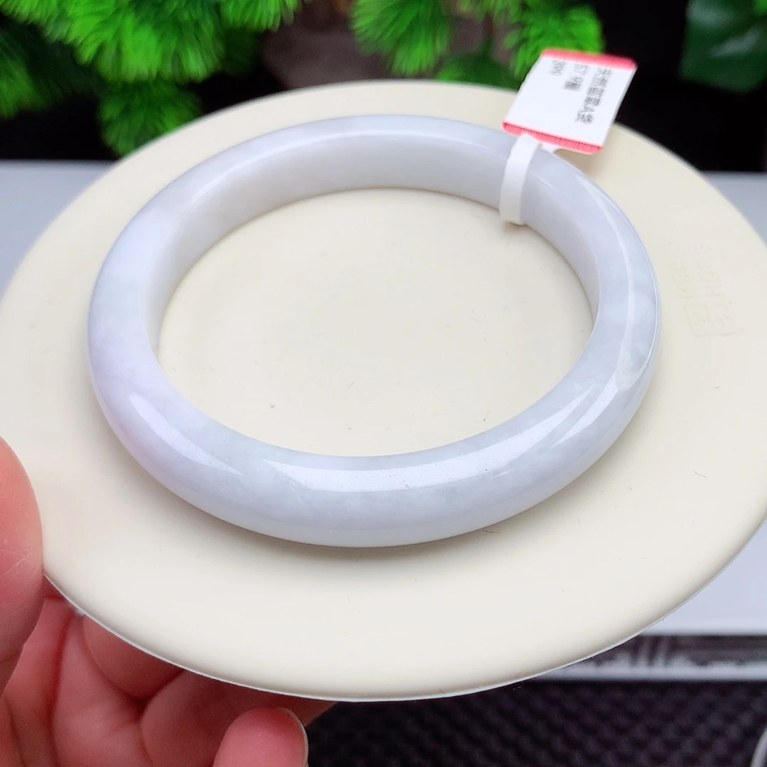 翡翠未镶嵌手镯57.9圈