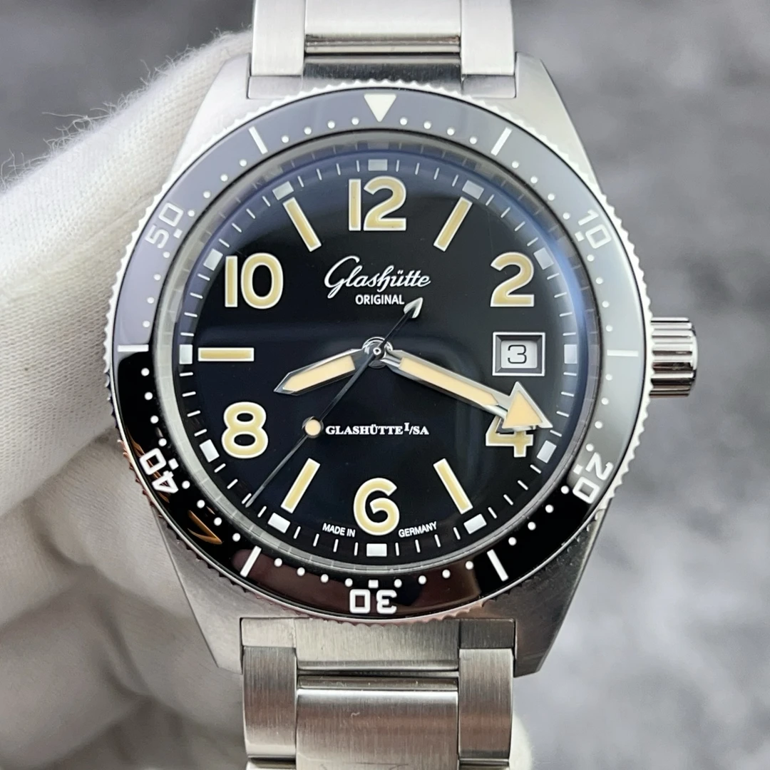 95新 Glashutte/格拉苏蒂 开拓系列 1-39-11-06-80-70/公价80000