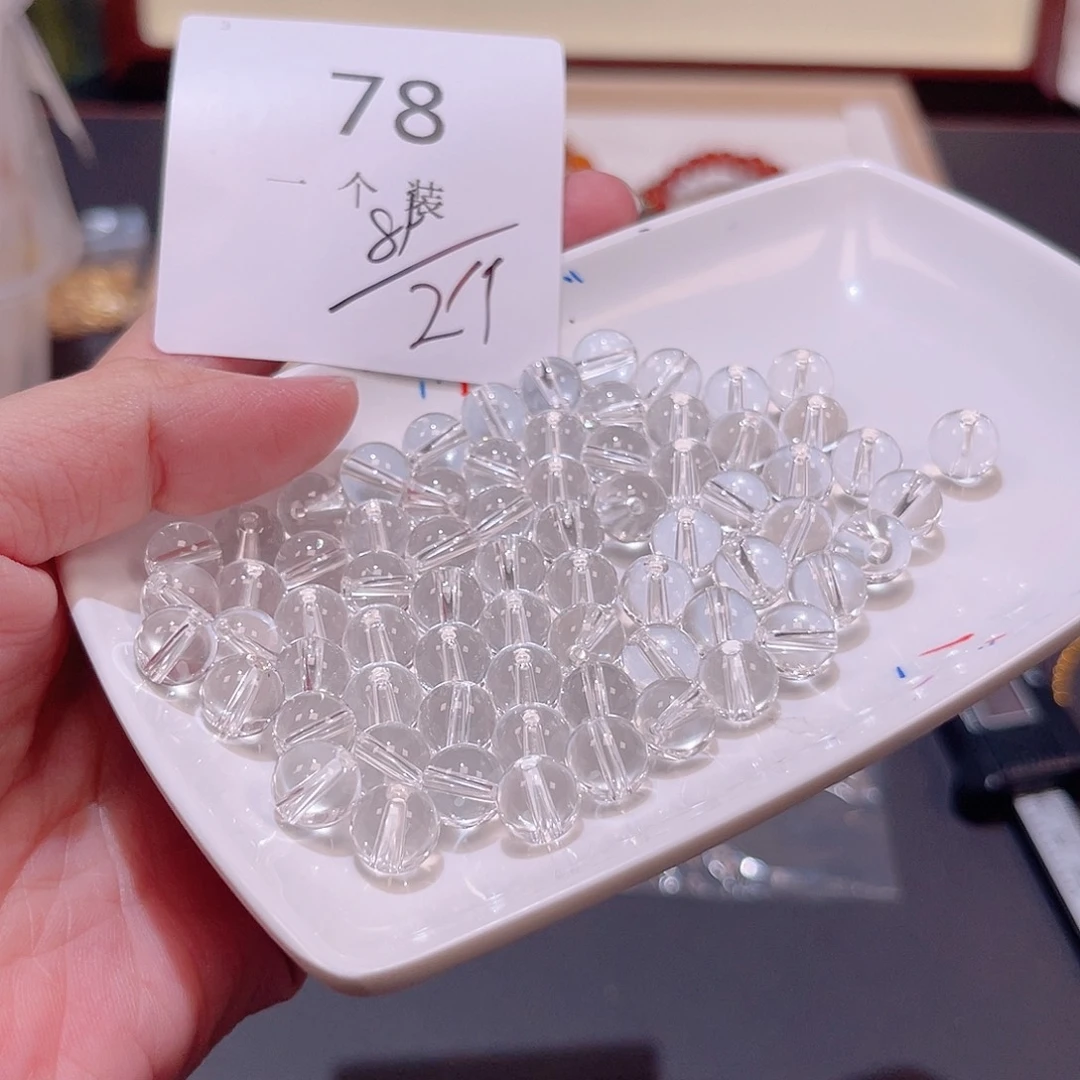 未镶嵌珠宝半成品水晶78 。