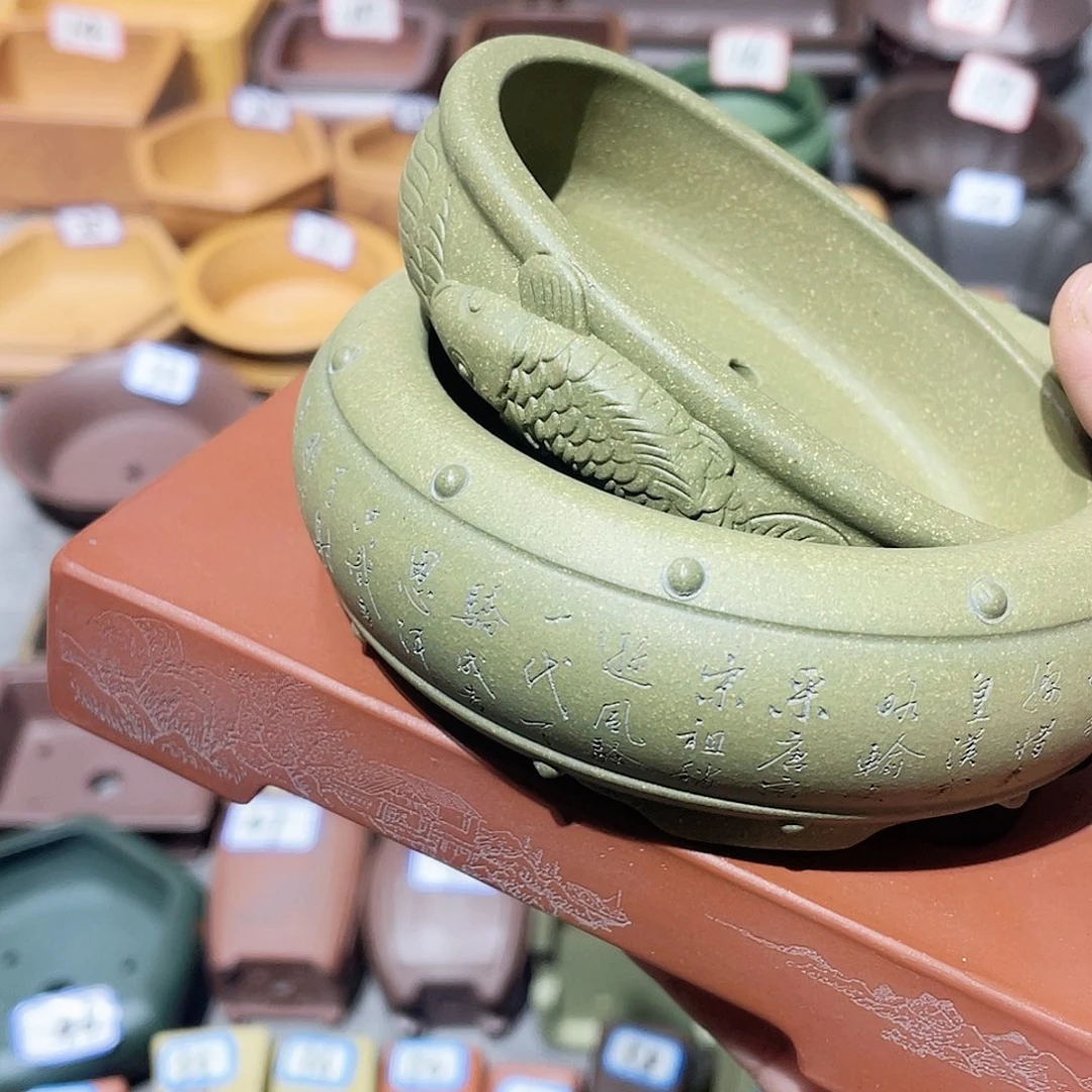 W***…紫砂小盆三个品种规格