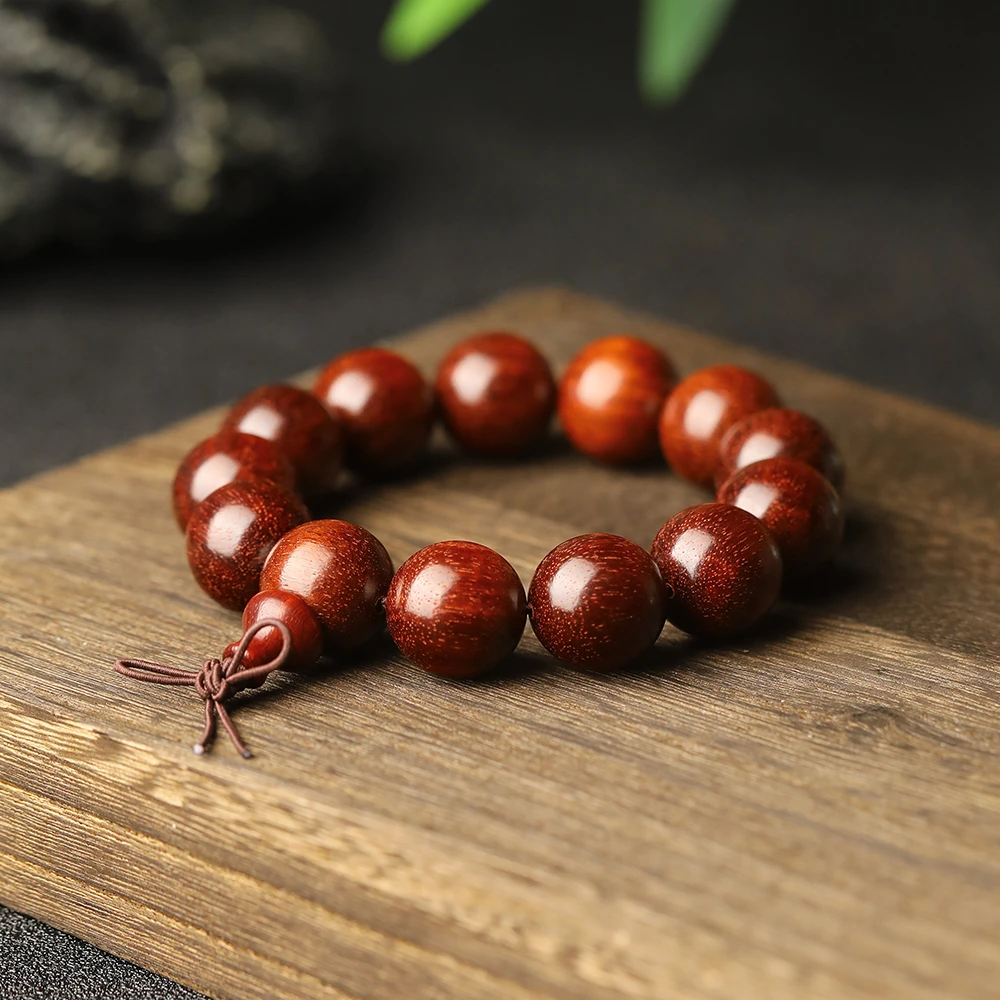 【星光村小飞TX04】血檀手串