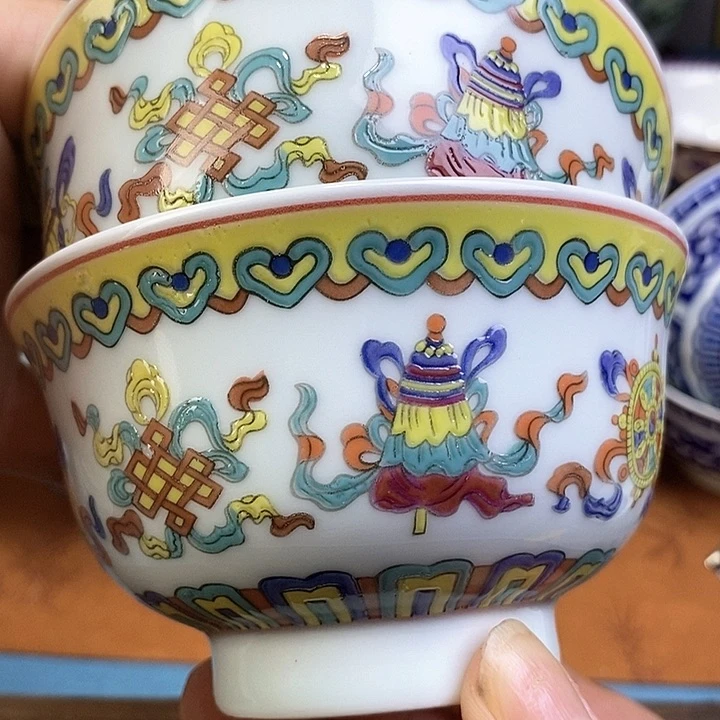景德镇陶瓷藏式茶碗