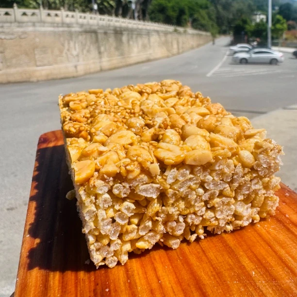 大凉山非遗特产黄小饱老式手工小米酥*茶点休闲零食