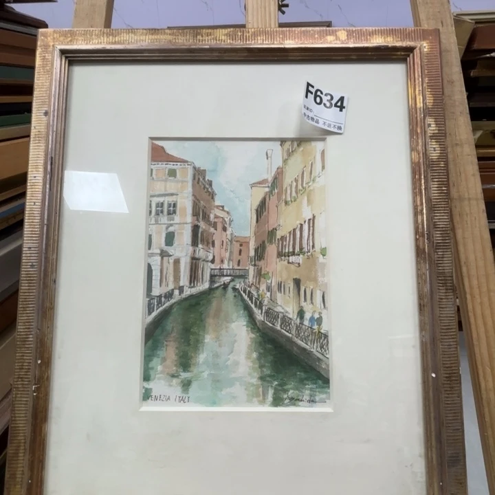 S***1版画634框画水彩不退换