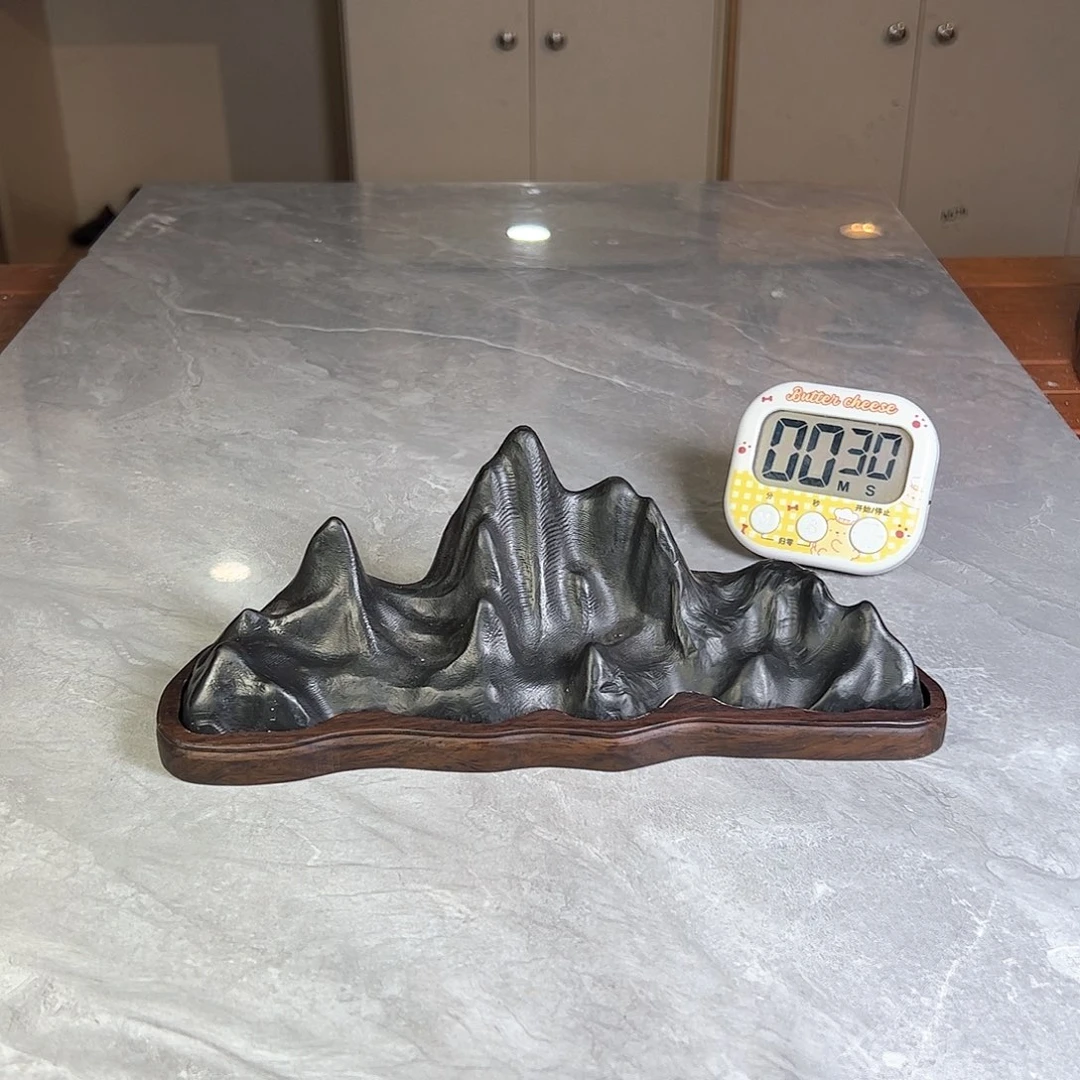 守***室灵璧奇石博览会摆件