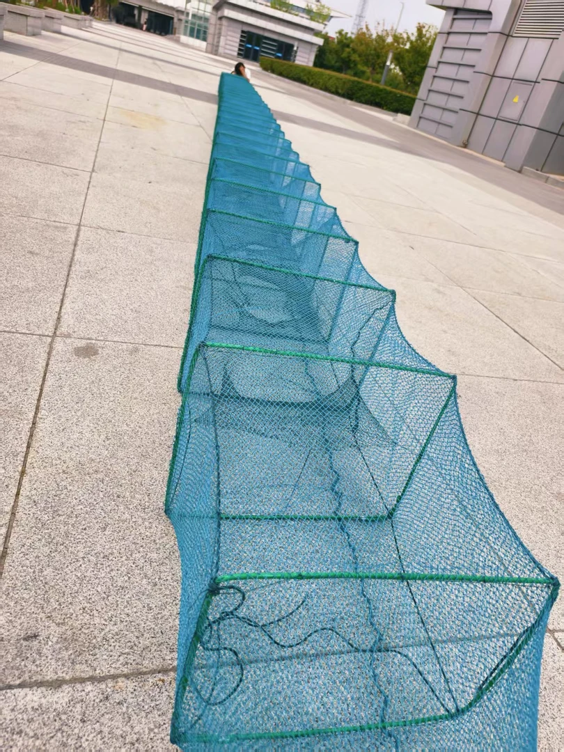 30高40宽6股线加粗加厚折叠虾笼鱼笼可捕龙虾螃蟹等多种水产