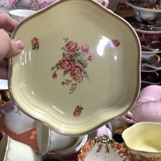 瓷片微瑕陶瓷处理介意请慎拍18厘米