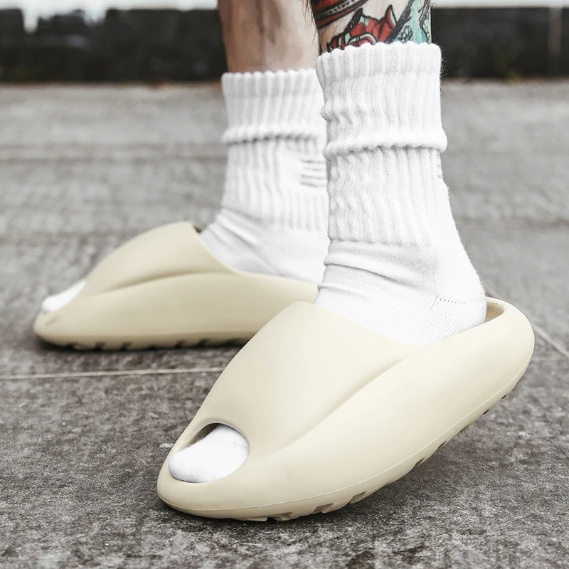 某物同款诺亚方舟厚底eva一字拖鞋男不发臭不积水室内外穿运动拖