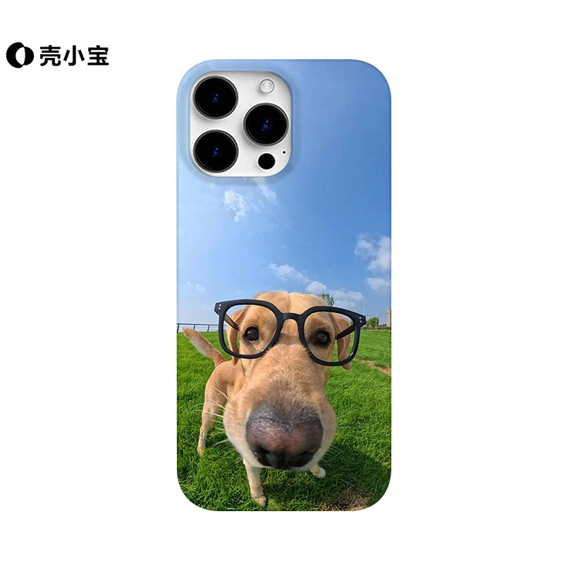 眼镜小狗适用苹果17pro手机壳iphone16promax华为小米13个性15/14