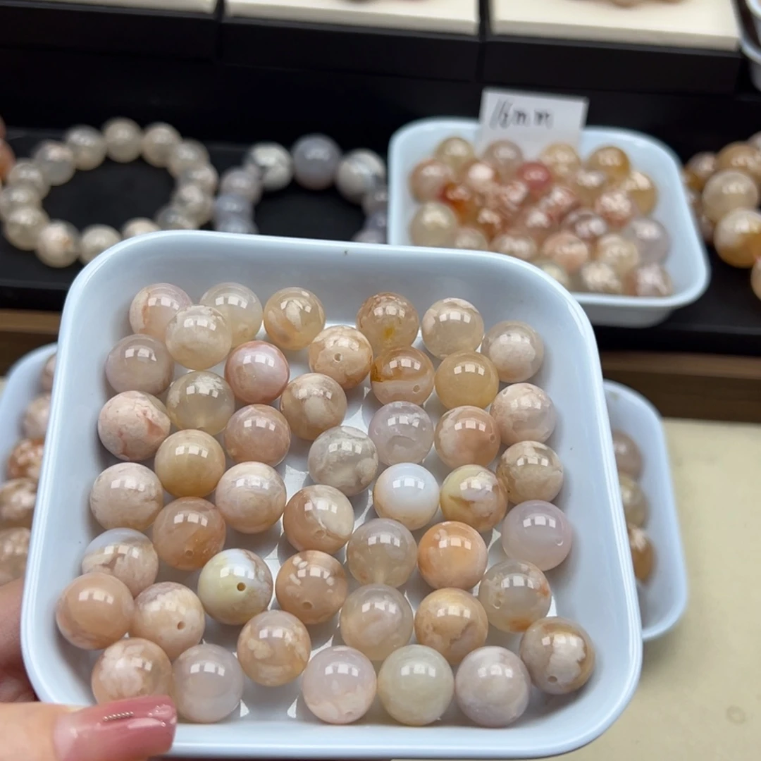 未镶嵌手链玛瑙/玉髓5毛克价12mm 一盘
