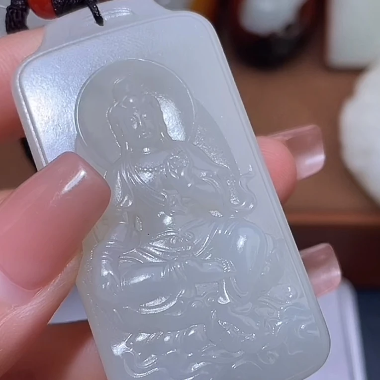 和田玉观音11.13 X7拍一发一