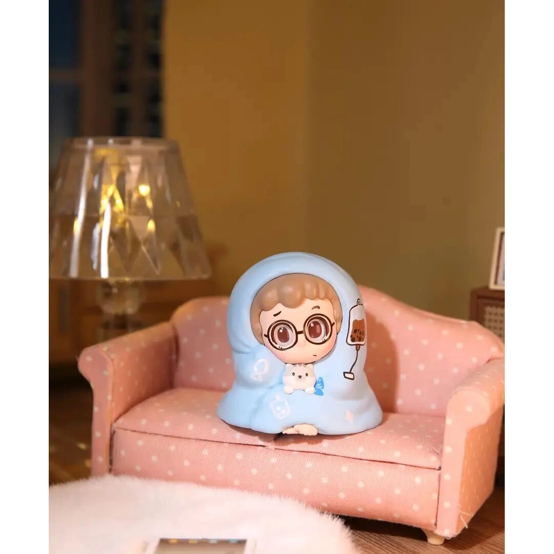 【拆盒】墩墩PINY今晚不许睡系列盲盒手办可爱桌面摆件潮玩公仔小鬼