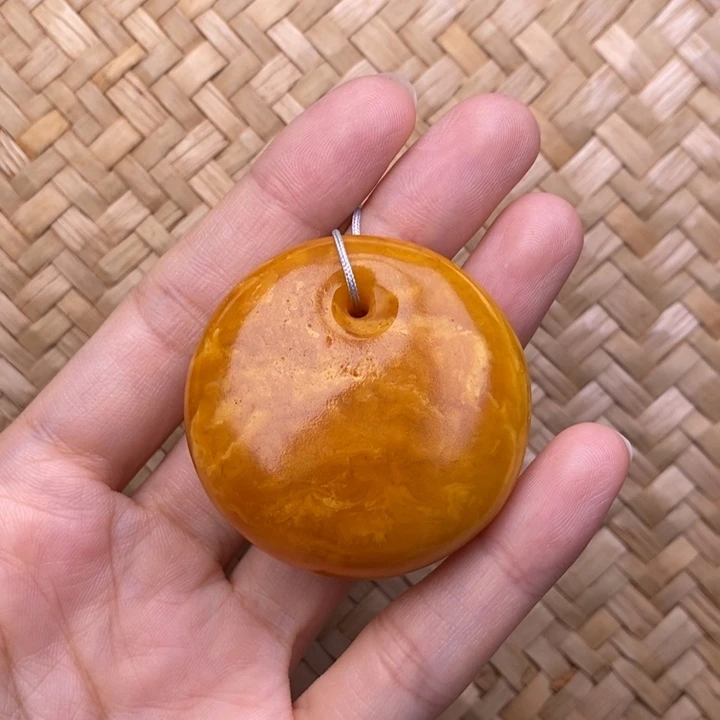 琥珀未镶嵌裸石蜜蜡M