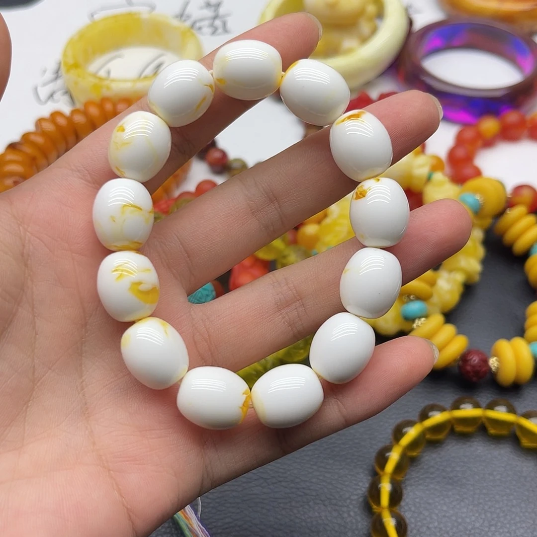 14mm瓷白手串手串