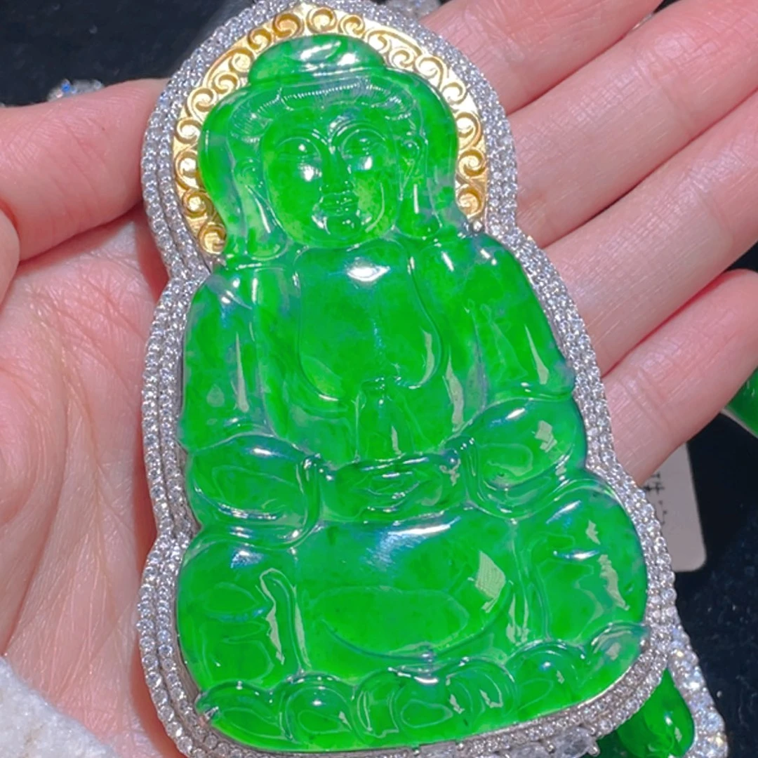 翡翠吊坠(不含链)未镶嵌