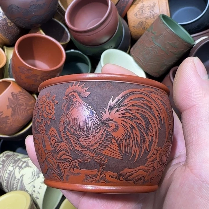 茶杯紫砂全手工制作工艺