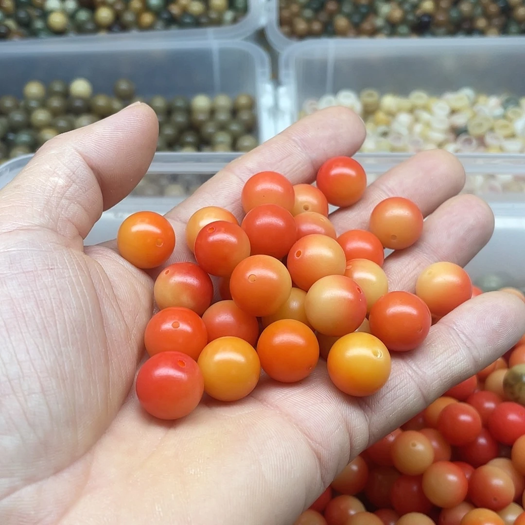 吊坠白玉菩提15精品梦幻橙汁20颗
