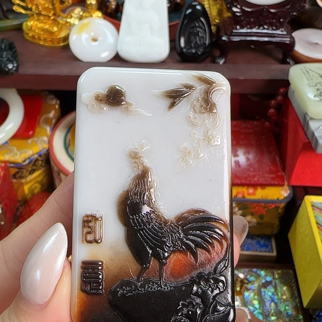 织绣卓玛推荐高货精品羊脂
