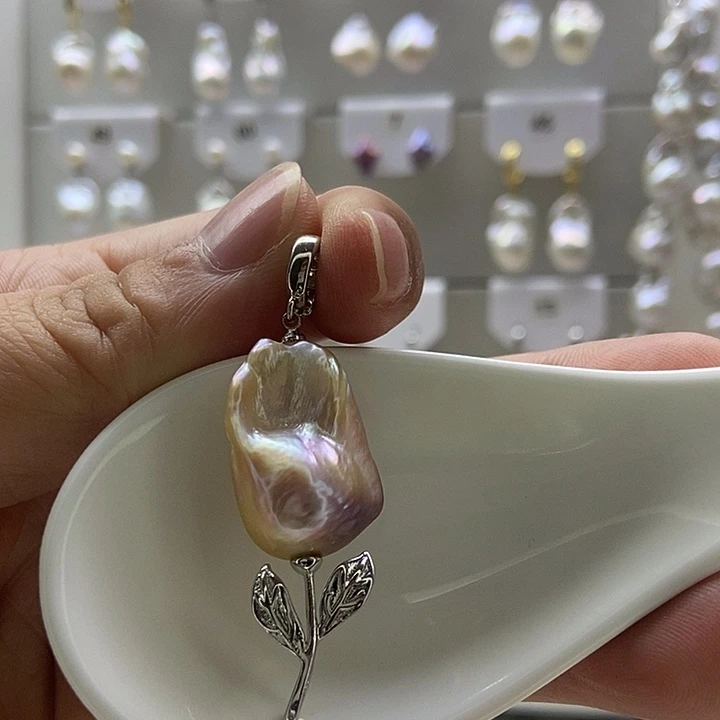 淡水珍珠颈饰未镶嵌15