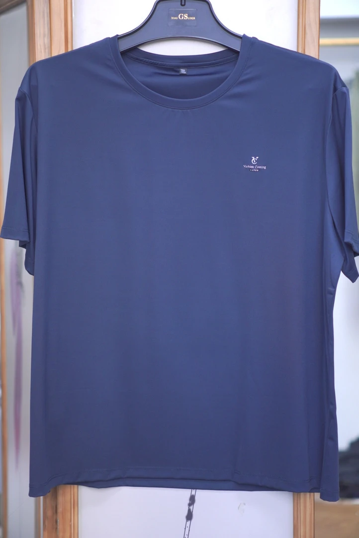 2812男士加肥加大百搭时尚休闲圆领短袖